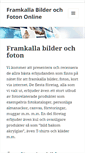 Mobile Screenshot of framkallabilder.info